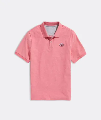 Cincinnati Reds Edgartown Pique Polo