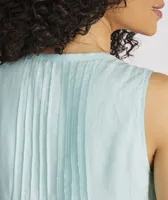Linen Pintuck Shift