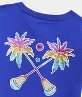 Girls' Foil Lacrosse Palms Short-Sleeve Pocket Tee