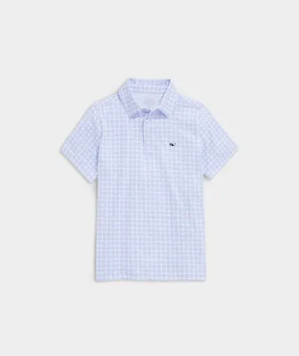 Kentucky Derby Boys' Printed Sankaty Polo