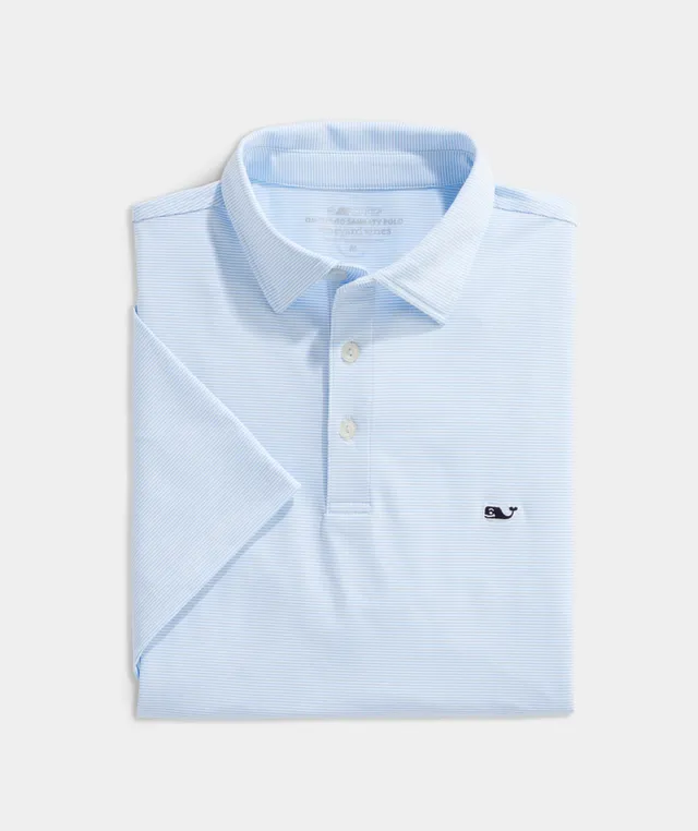 Shop St. Louis Cardinals Winstead Stripe Sankaty Polo at vineyard vines