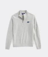 University Of Florida Cat Cay Cashmere Quarter-Zip