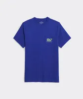 La Palmeraie Whale Short-Sleeve Pocket Tee