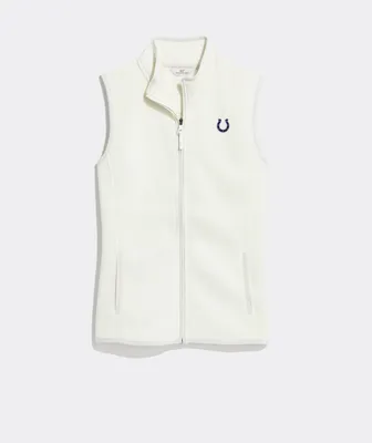 Women's Indianapolis Colts Mountain Sweater Fleece Vest