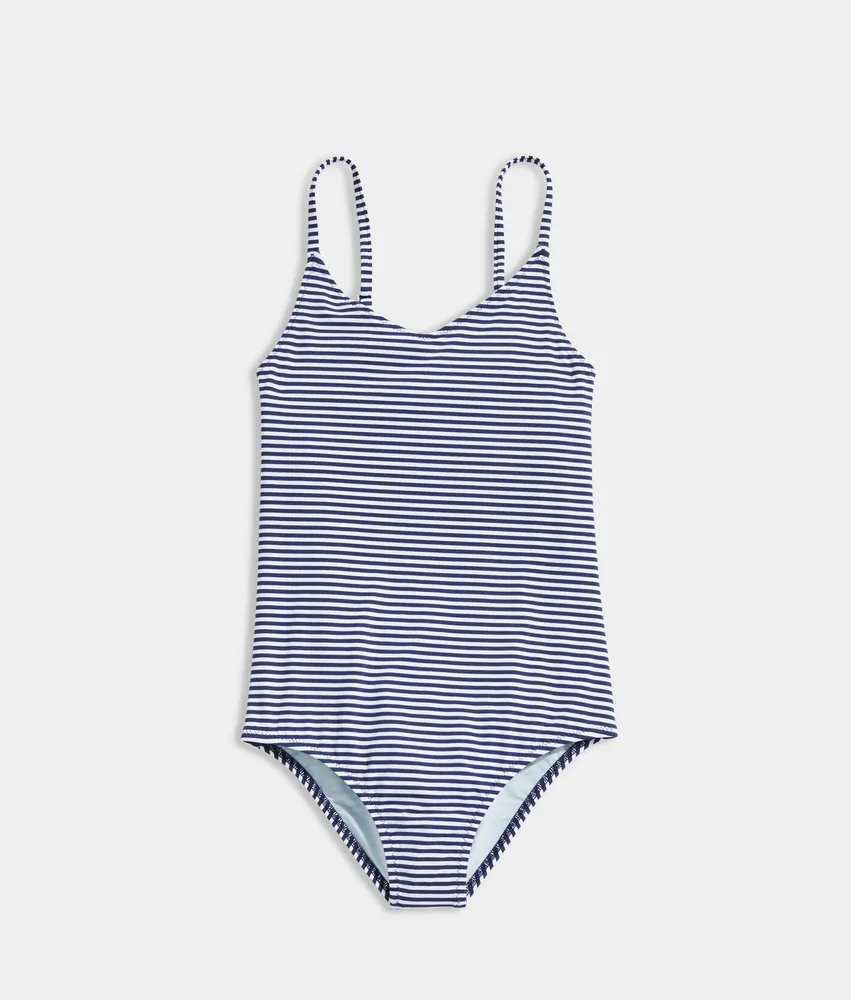 Girls' Vineyard Feeder Stripe One-Piece