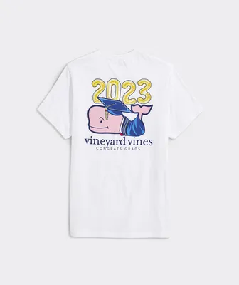 Vineyard Vines Watermelon Whale Pocket Short Sleeve T-Shirt