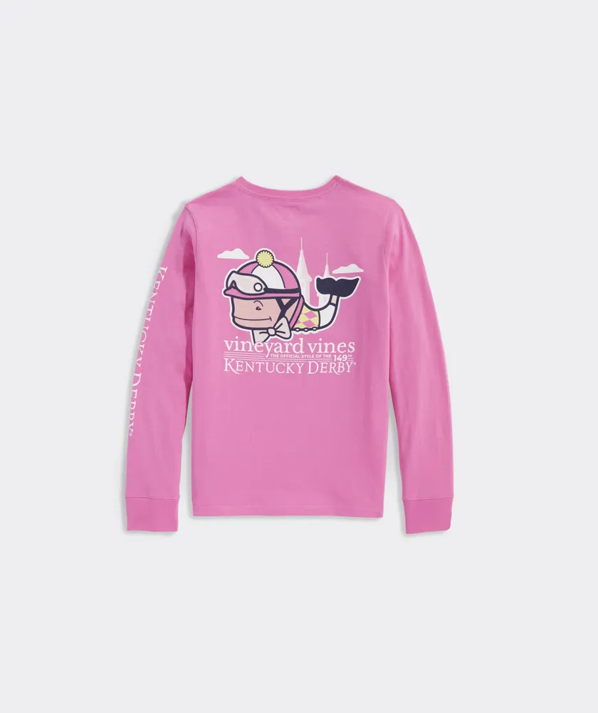 Shop Long-Sleeve Soccer Whale Pocket Tee at vineyard vines