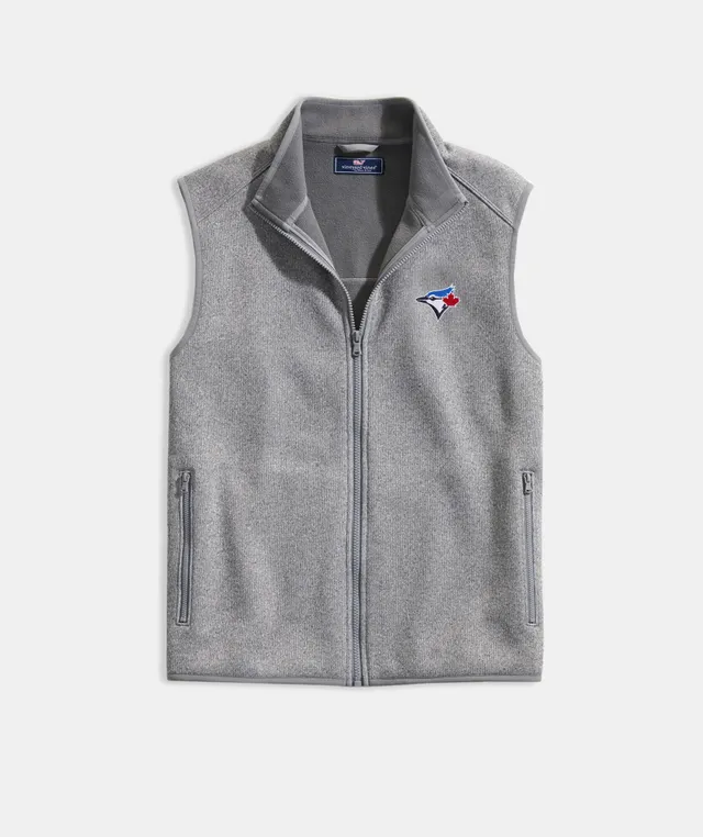 Vineyard Vines Detroit Tigers Mountain Sweater Fleece Vest