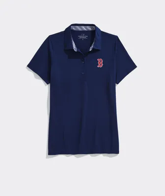 Women's Boston Red Sox Pique Polo