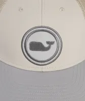 Velcro Whale Dot Patch Performance Trucker Hat