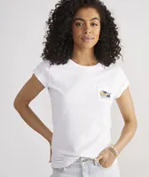 Graduation Whale Short-Sleeve Pocket Tee