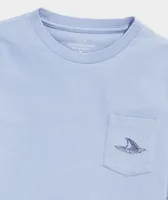 Boys' Shark Fin Short-Sleeve Pocket Tee