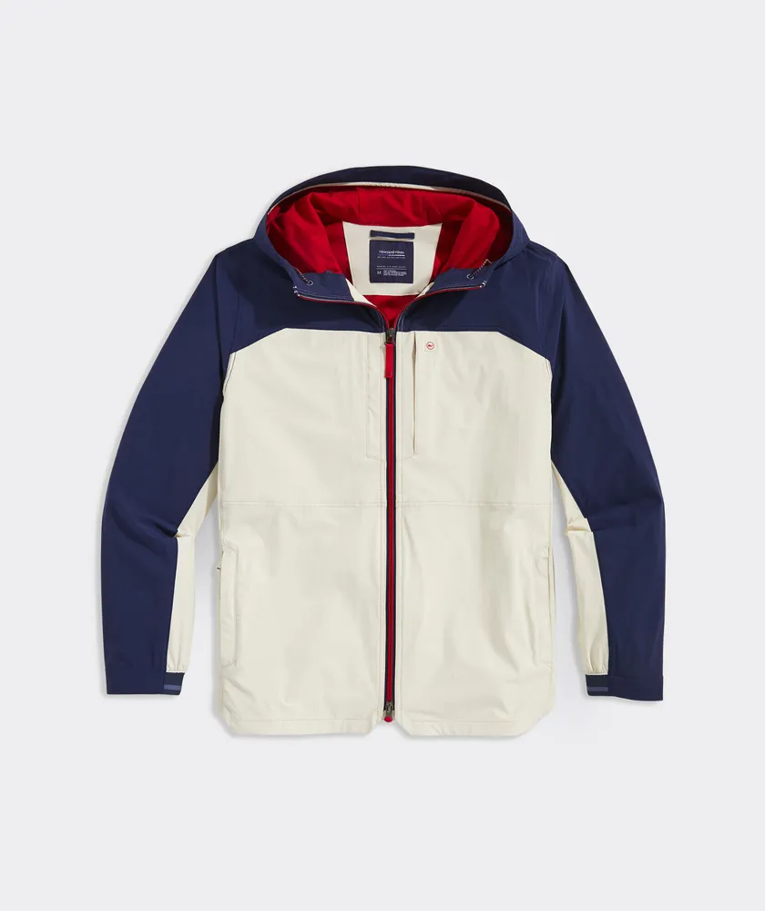 Vineyard Vines Men's On-The-Go Packable Windbreaker