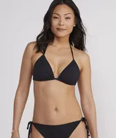 Seersucker String Bikini Top