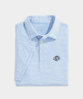 Los Angeles Rams Winstead Stripe Sankaty Polo