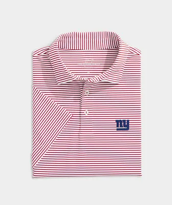 New York Giants Bradley Stripe Sankaty Polo