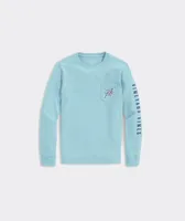 Boys' Jumping Marlin Long-Sleeve Pocket Tee