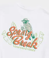 Spring Break Parrot Short-Sleeve Pocket Tee