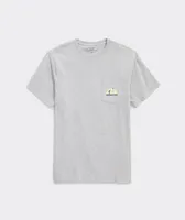 Golf Cart Sunset Short-Sleeve Pocket Tee