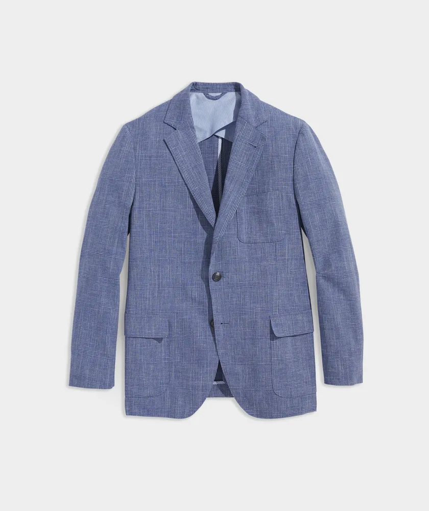 Glen Plaid Greenwich Blazer