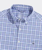 On-The-Go Lightweight Plaid Shirt