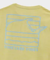 Permit Tail Box Long-Sleeve Harbor Performance Tee