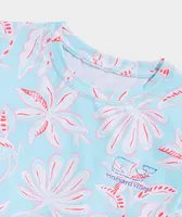 Girls' Cay Floral Long-Sleeve Swim Shirt