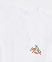 Spring Break Parrot Short-Sleeve Pocket Tee