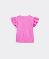 Girls' Flutter Sleeve Surftee™