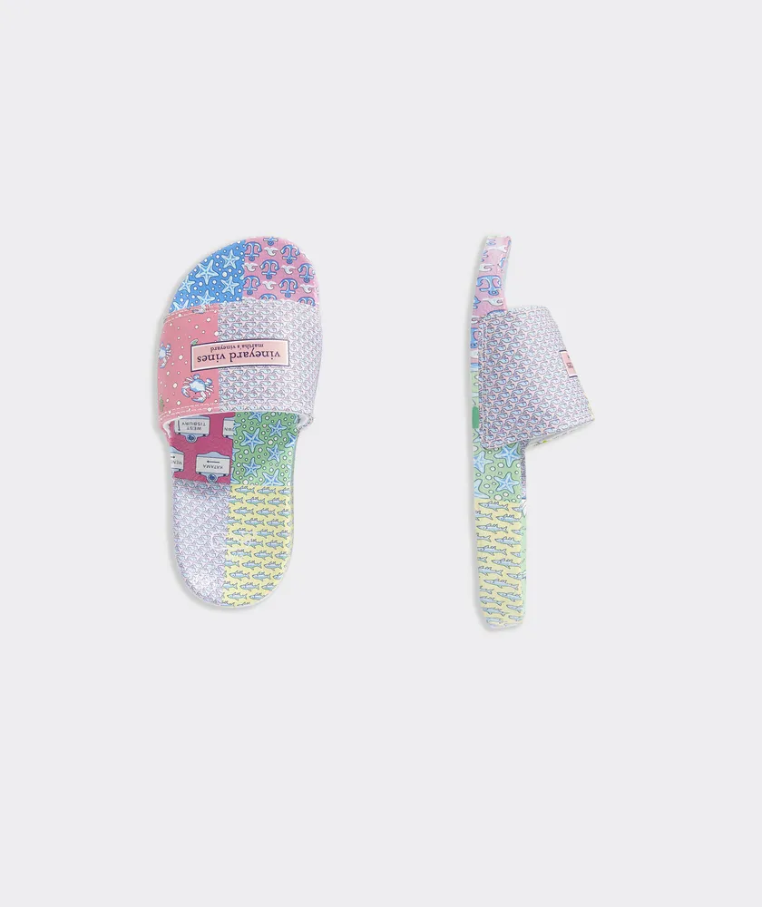 Girls' Classic Patchwork Pool Slide