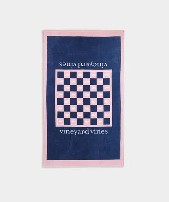 Checkerboard Game Towel