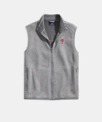 Philadelphia Phillies Mountain Sweater Fleece Vest