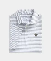 New Orleans Saints Winstead Stripe Sankaty Polo