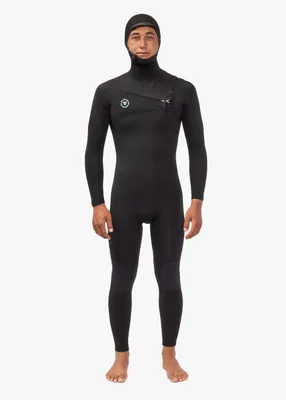 7 Seas 5-4-3 Full Hooded Chest Zip Wetsuit