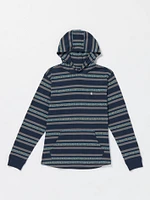 Seedstone Hood Long Sleeve Shirt - Navy