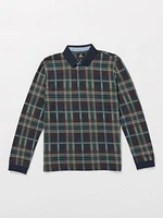 Volcom Entertainment Fat Tony Long Sleeve Shirt - Navy