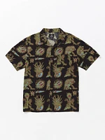 Featured Artist Tetsunori Short Sleeve Shirt - Black