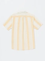 Flaxstone Short Sleeve Shirt - Off White