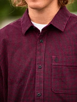 Zander Long Sleeve Shirt - Wine