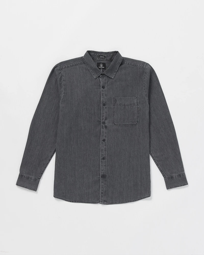 Date Knight Long Sleeve Shirt - Stealth