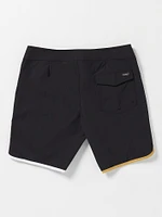 Lido Liberators Scallop Boardshorts - Black