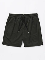 Sopha King Elastic Waist Shorts - Black