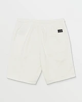 Cement Fleece Shorts - Off White Heather