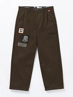 Tokyo True Featured Artist Yusuke Services Pants - Dark Brown