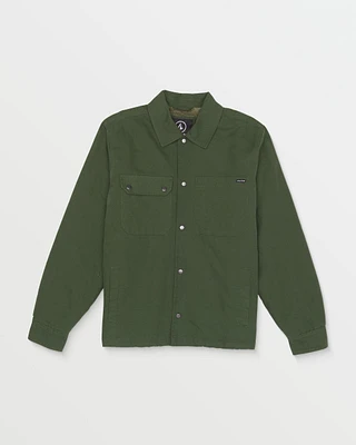 Larkin Lined Jacket - Squadron Green