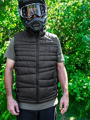 Earth Tripper Puff Vest - Black