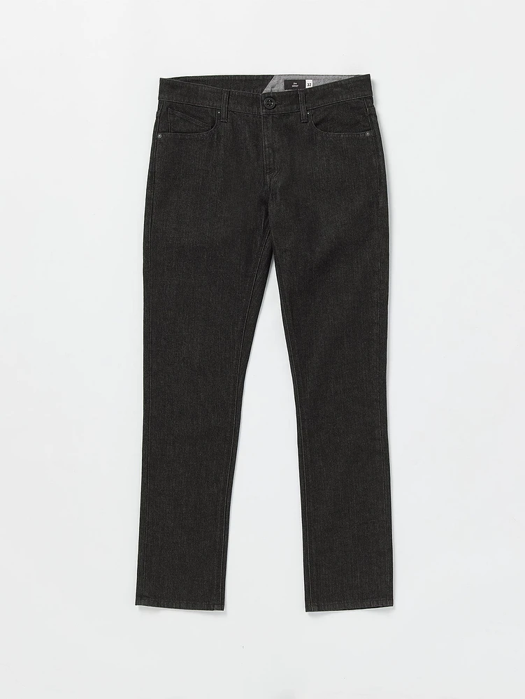 V 2X4 Stretch Jeans - Black