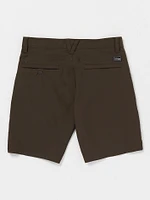 Frickin Cross Shred Shorts - Dark Brown