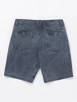 Stone Faded Hybrid Shorts