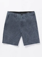 Stone Faded Hybrid Shorts